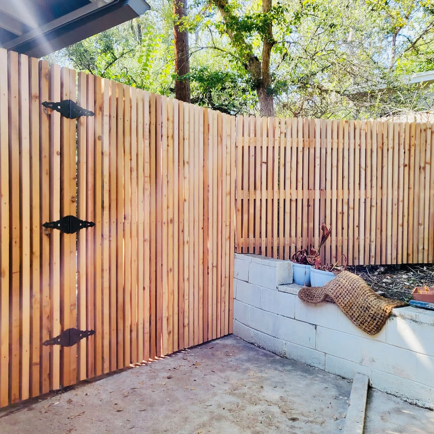Cedar Fence Line