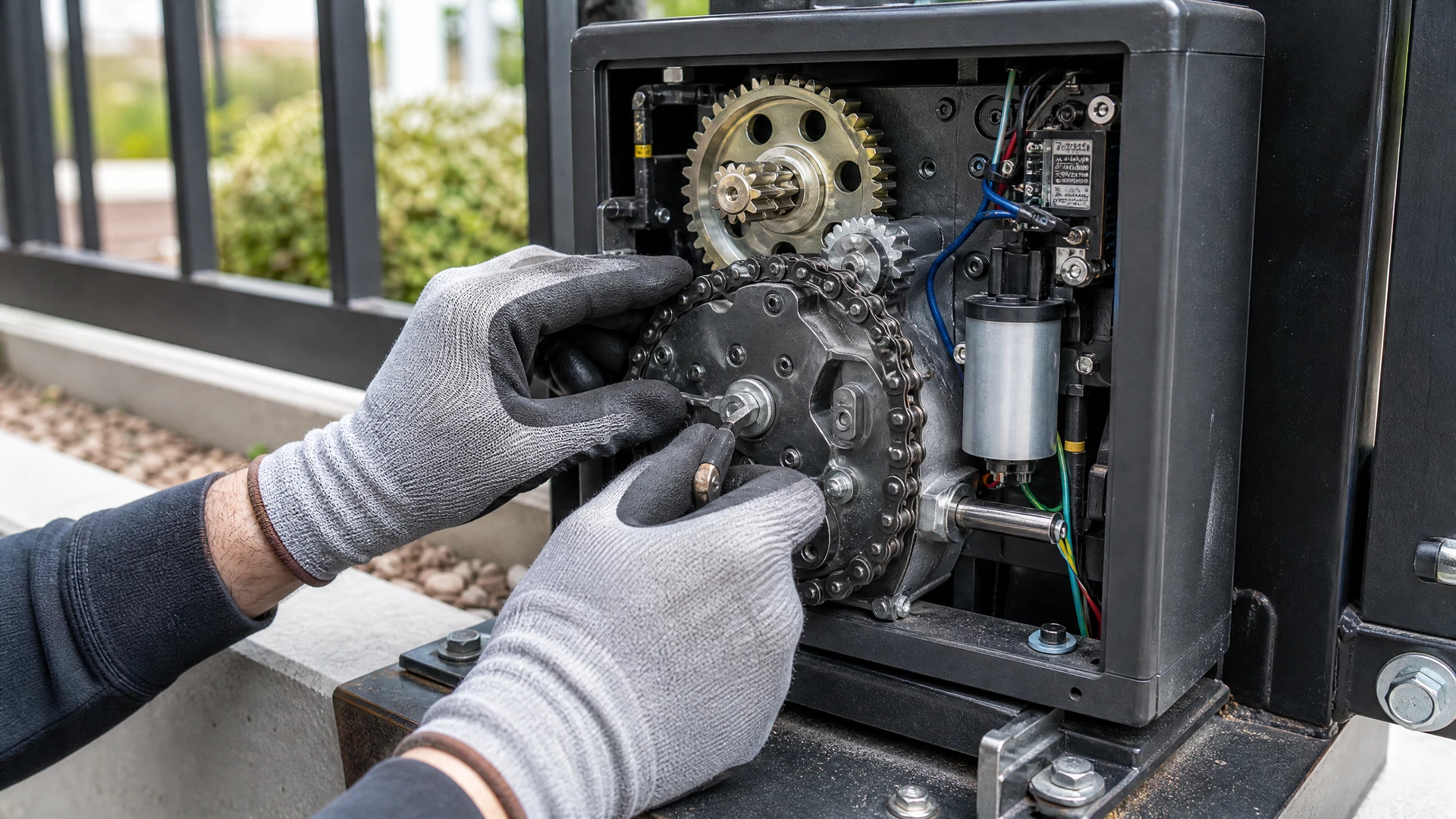 Gate motor repair in Enumclaw